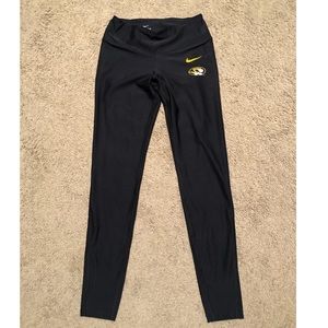 Nike pro pants Mizzou tigers